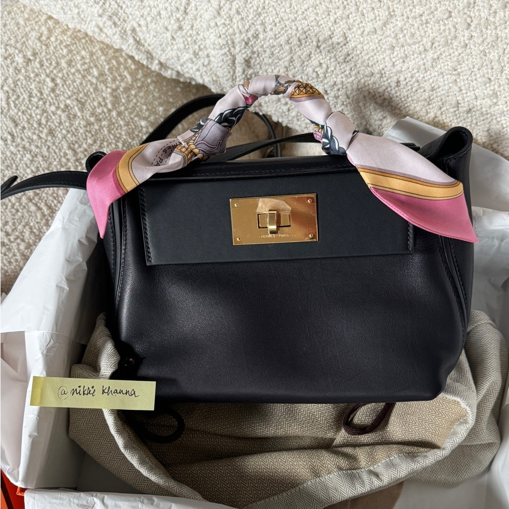 Brand New 2024 - Full Set - Mini 24/24 21 GHW
Noir, Evercolor & Swift leather 🖤